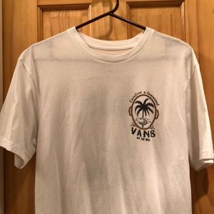 Vans tee White L
